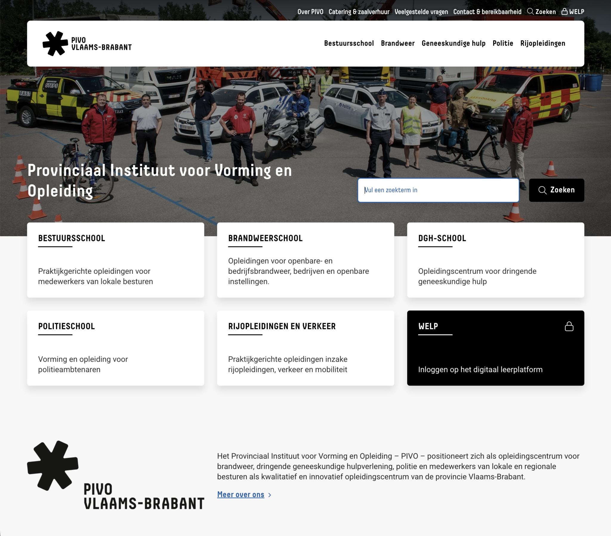 PIVO Vlaams-Brabant homepagina